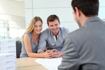 Couple Going Over Documents